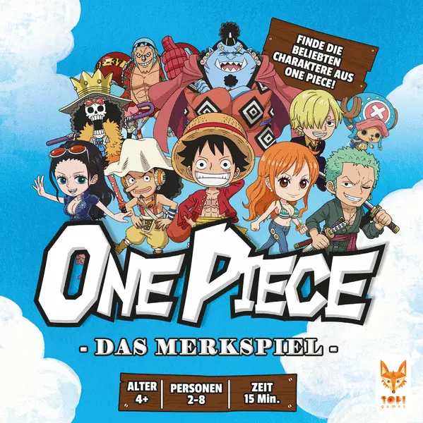 One Piece: Das Merkspiel box