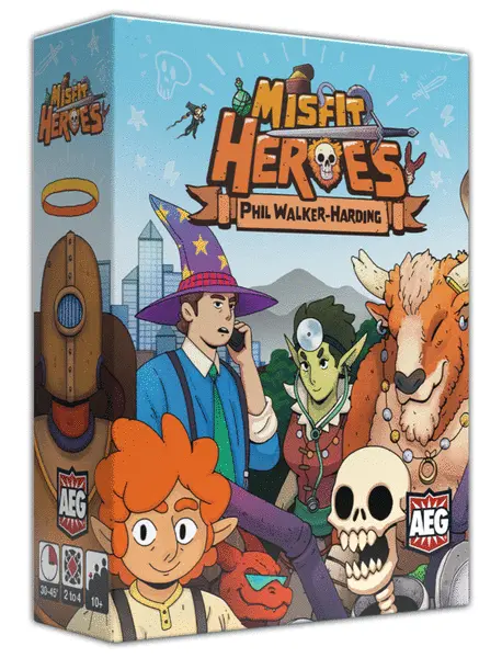 Misfit Heroes box
