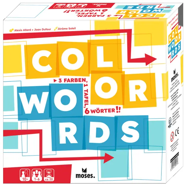 Color Words box