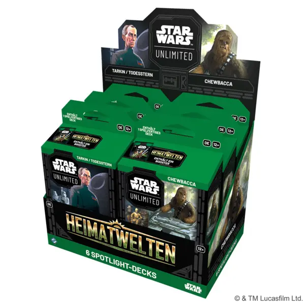 SW: Unlimited - Homeworlds (Spotlight-Decks-Display) EN box