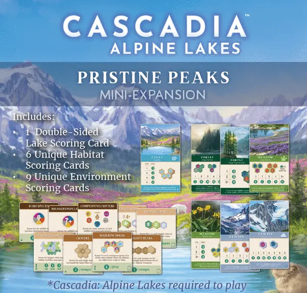 Cascadia Alpine Lakes: Pristine Peaks box
