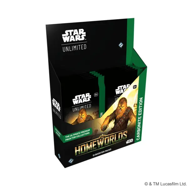 SW: Unlimited - Homeworlds (Carbonite-Booster-Display) EN box