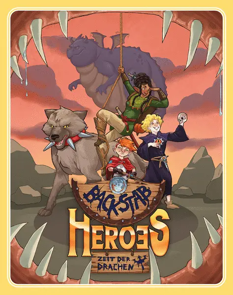 Backstab Heroes - Zeit der Drachen box