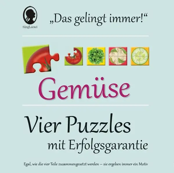 Das "Gelingt immer"-Puzzle "Gemüse" box