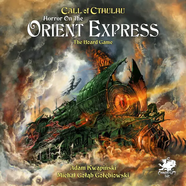 Horror on the Orient Express: The Board Game box