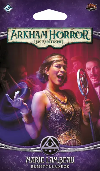 Arkham Horror: The Card Game – Marie Lambeau Investigator Deck box