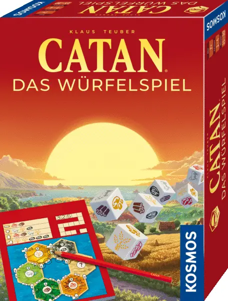 Catan - The Dice Game box