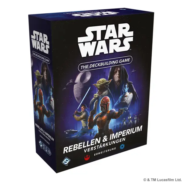 Star Wars: The Deckbuilding Game – Rebels & Empire Reinforcements Expansion box
