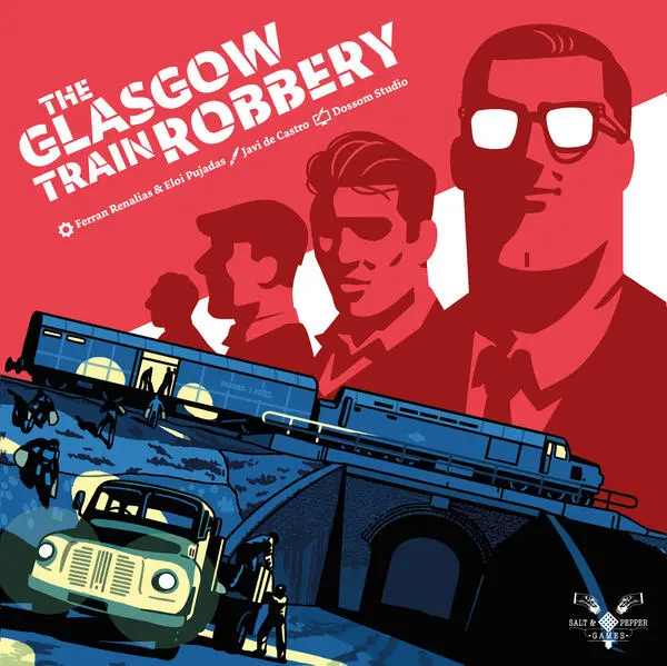 The Glasgow Train robbery box