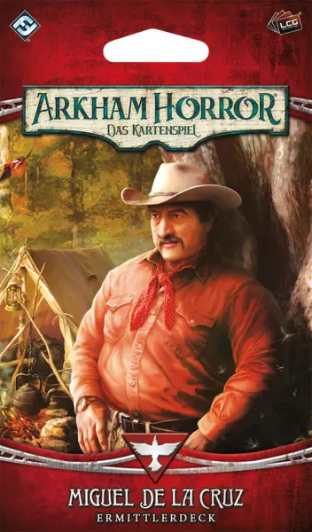 Arkham Horror: The Card Game – Miguel de la Cruz Investigator Deck box