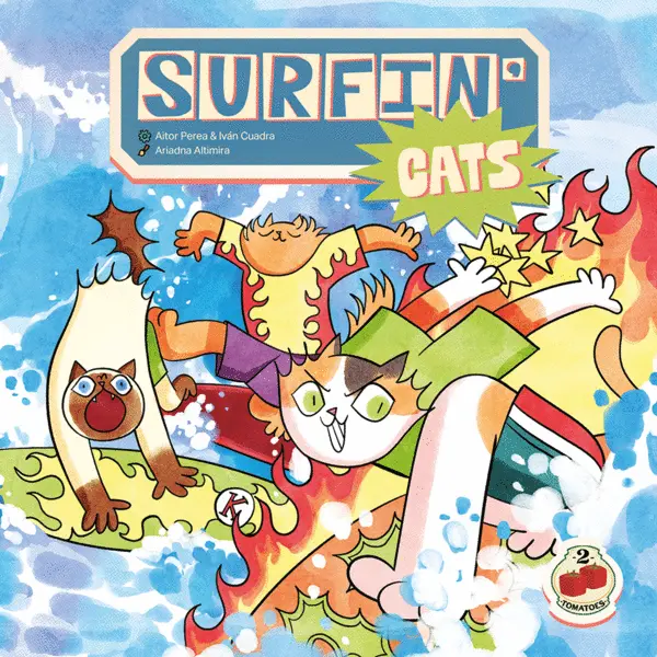 Surfin' Cats box