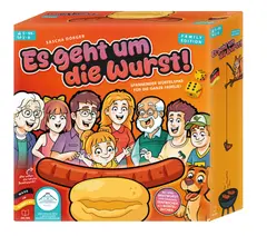 Bratwurstspiel "Es geht um die Wurst" - Family Edition box