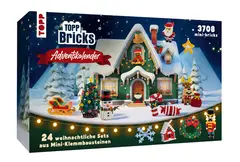 TOPP Bricks Adventskalender – 24 weihnachtliche Sets aus Mini-Klemmbausteinen box