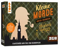 Kleine Morde unter Freunden: Sherlock Holmes. 10 mysteriöse Mini-Fälle zum Selberspielen box