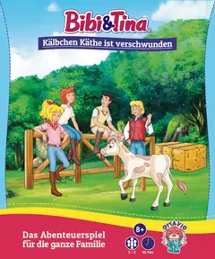 Bibi & Tina -Abenteuerspiel- Kälbchen Käthe ist verschwunden box