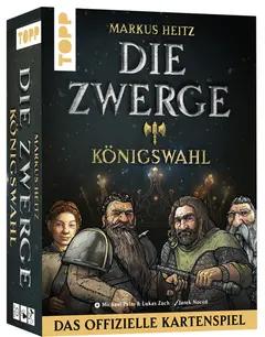 Die Zwerge – Königswahl. Das offizielle Kartenspiel zur Fantasy-Saga von Markus Heitz box