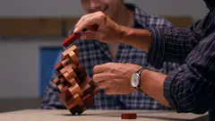 SUPERA — A Wooden Balancing Strategy Game box