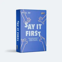 SAY IT FIRST box