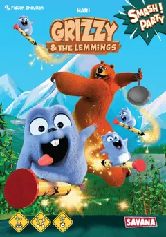 Smash Party - Grizzy & the Lemmings box