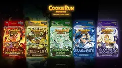 CookieRun: Braverse TCG Legendary Cookie Starter Deck Assortment (5) box