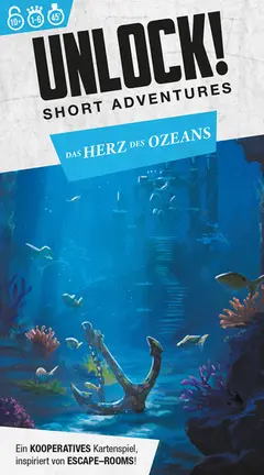 Unlock! Short Adventures: The Ocean's Heart (Fall 12) box