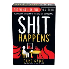 Shit Happens - The World is on fire box