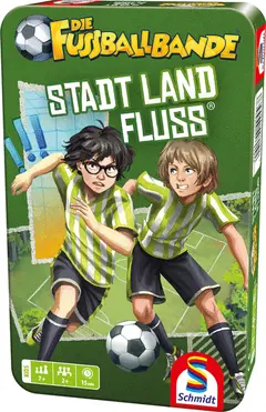 DIE FUSSBALLBANDE –  Stadt Land Fluss® box