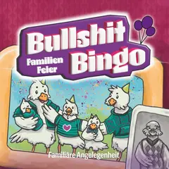 Bullshit Bingo Familienfeier box