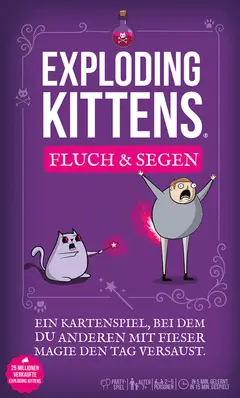 Exploding Kittens: Fluch & Segen box
