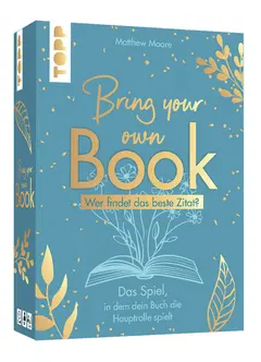 Bring your own Book – Booklove Edition. Das Spiel in dem dein Buch die Hauptrolle spielt! box