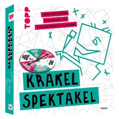 Krakel-Spektakel – Dreh die Scheibe und krakle mit 6 brandneuen Challenges box