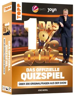 Das 1% Quiz – Wie clever bist du? Das offizielle Quizspiel mit Fragen aus der Show box